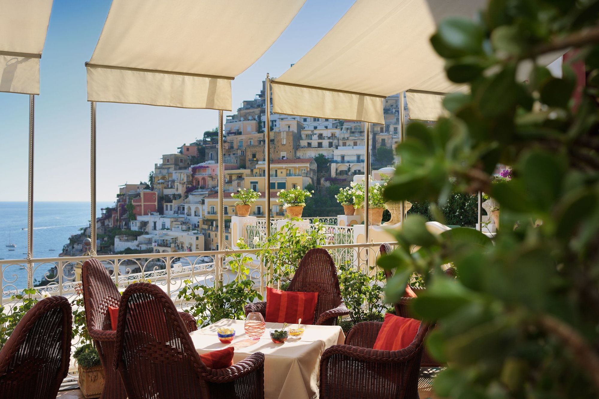 Le Sirenuse Hotel Positano Étterem fotó